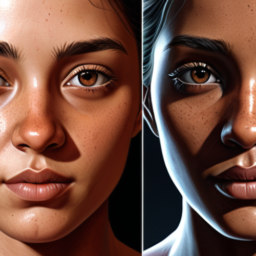 Realistic Character Shading**

Prompt: "Character design, realistic rendering, complex and nuanced shading, natural light, emphasis on form and volume, warm skin tones with cool shadows, intricate textures, digital painting, professional illustration."

**