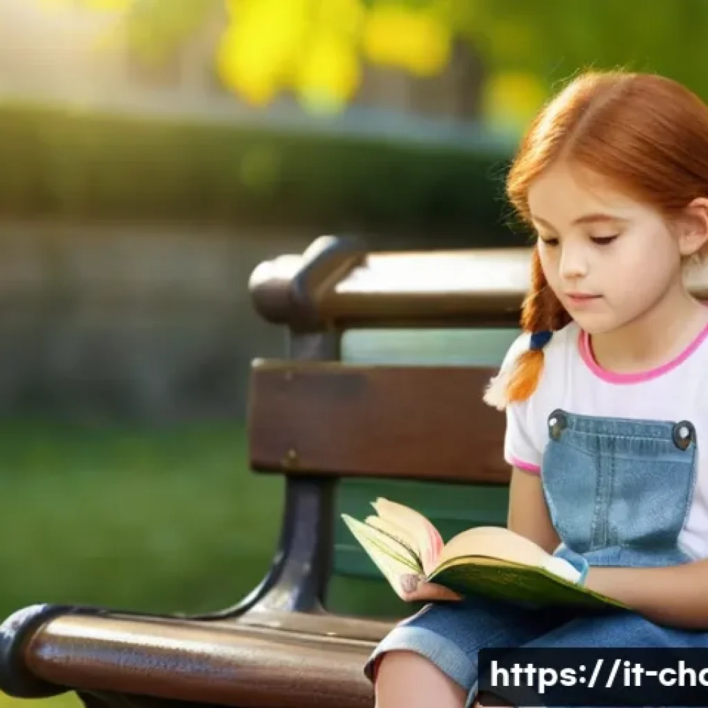 캐릭터디자인 직무에서 자기계발의 중요성 - **Prompt:** "A young girl, around 7 years old, with bright, curious eyes and auburn hair in pigtails...