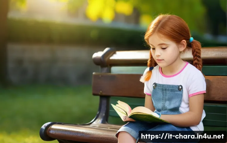 캐릭터디자인 직무에서 자기계발의 중요성 - **Prompt:** "A young girl, around 7 years old, with bright, curious eyes and auburn hair in pigtails...