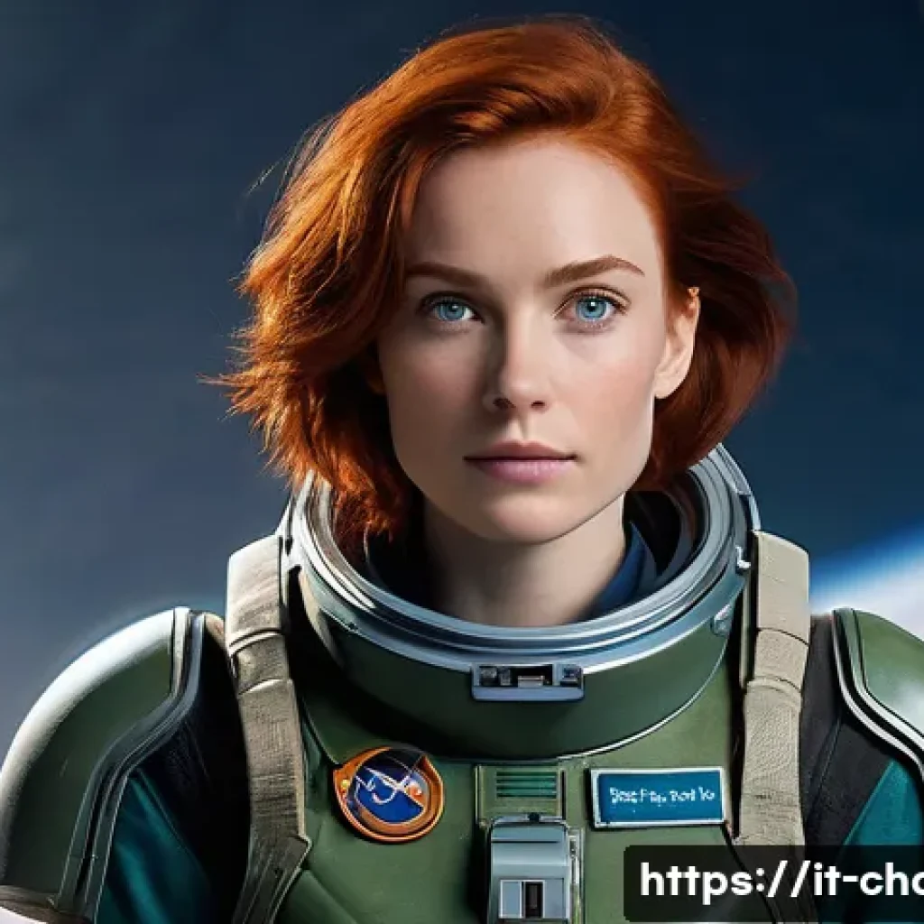 캐릭터디자이너가 알아야 할 심리학 - **Prompt: The Resilient Galactic Explorer**
A highly detailed, realistic portrait of a female sp...