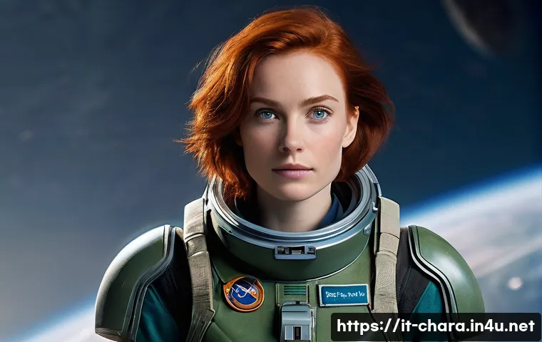 캐릭터디자이너가 알아야 할 심리학 - **Prompt: The Resilient Galactic Explorer**
    A highly detailed, realistic portrait of a female sp...