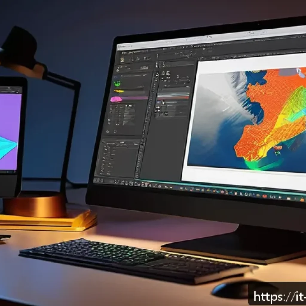 캐릭터디자인 포트폴리오 비디오 제작 방법 - A professional digital artist's workspace showcasing a character design video portfolio in progress ...